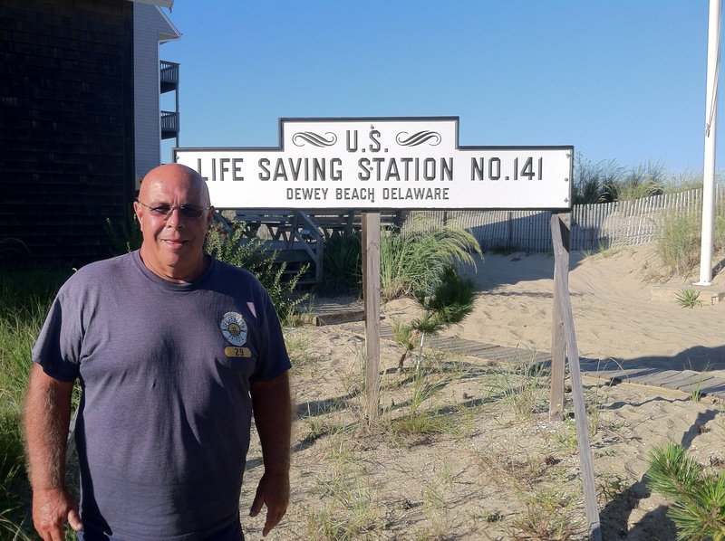 Dewey Beach Patrol Emergency Medical Technician Jim May says he will retire after Labor Day. BY KARA NUZBACK